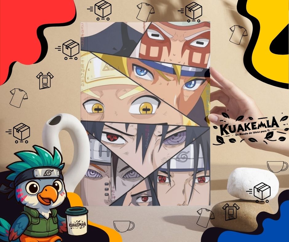 Combo de Posters Metalicos Naruto