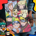 Poster Metalico Naruto / Naruto3