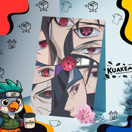 Combo de Posters Metalicos Naruto