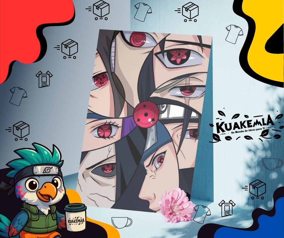 Combo de Posters Metalicos Naruto