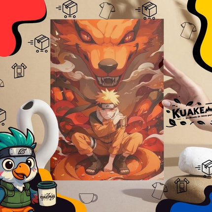 Combo de Posters Metalicos Naruto