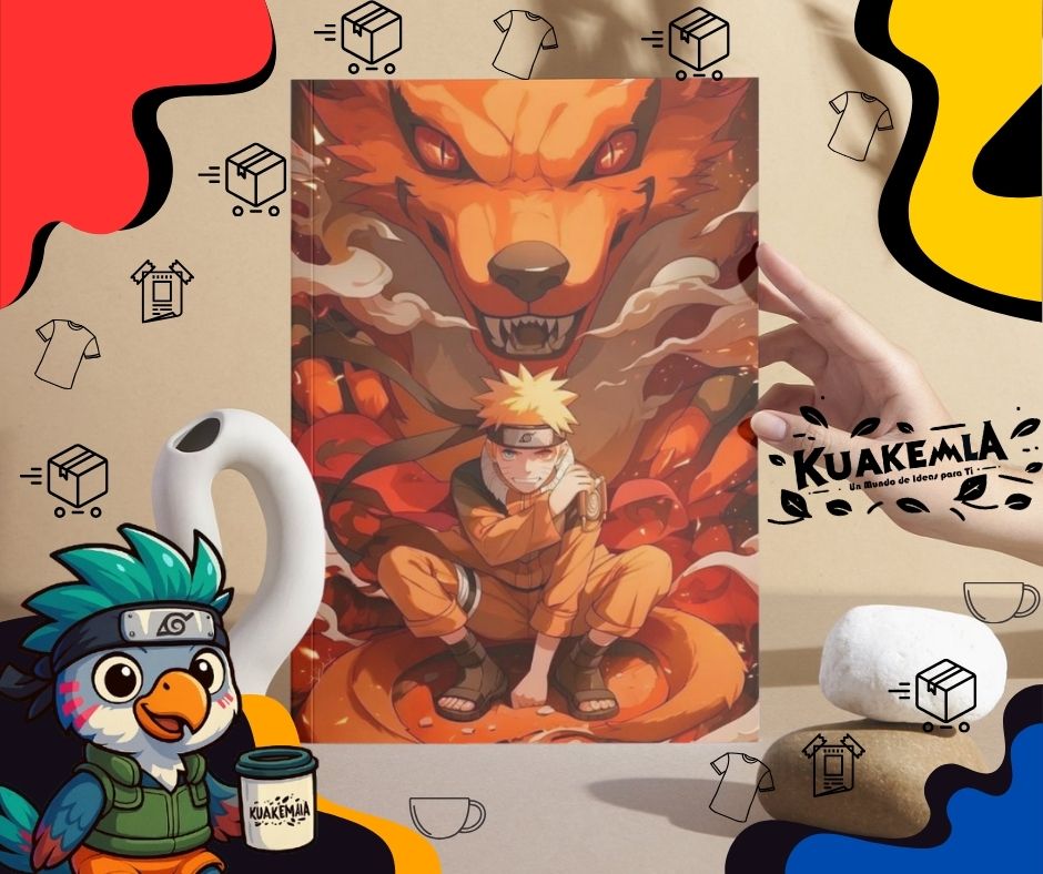 Combo de Posters Metalicos Naruto