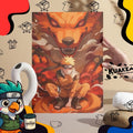 Combo de Posters Metalicos Naruto