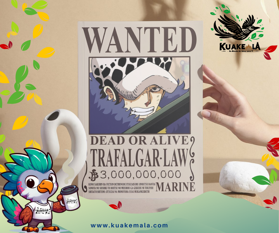 Combo  Posters Metalicos One Peace