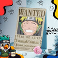 Combo de Posters Metalicos Naruto