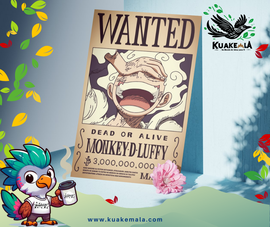 Combo  Posters Metalicos One Peace