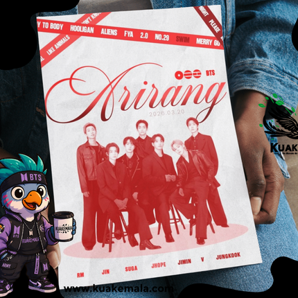 Pósters Metálicos de BTS