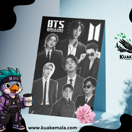 Pósters Metálicos de BTS
