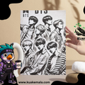 Pósters Metálicos de BTS