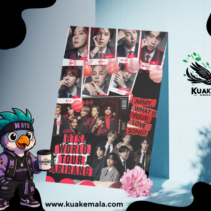 Pósters Metálicos de BTS
