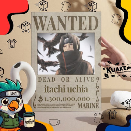 Combo de Posters Metalicos Naruto