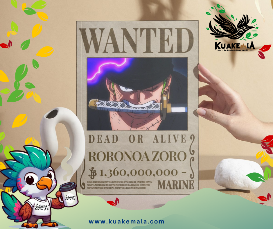 Combo  Posters Metalicos One Peace