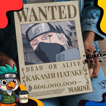 Combo de Posters Metalicos Naruto