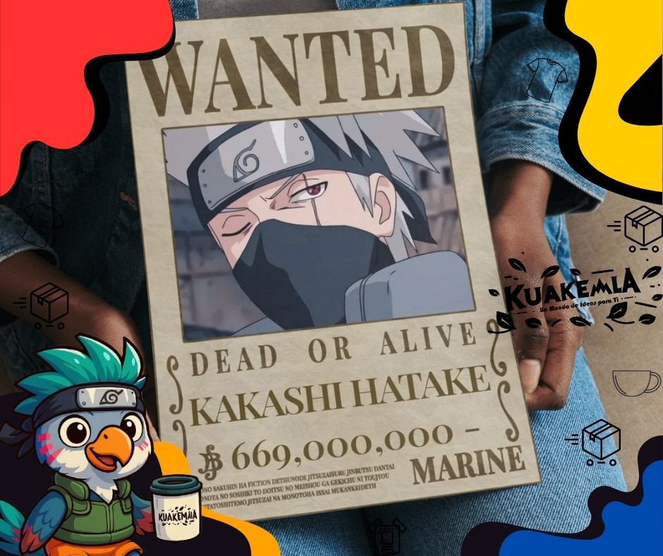 Combo de Posters Metalicos Naruto