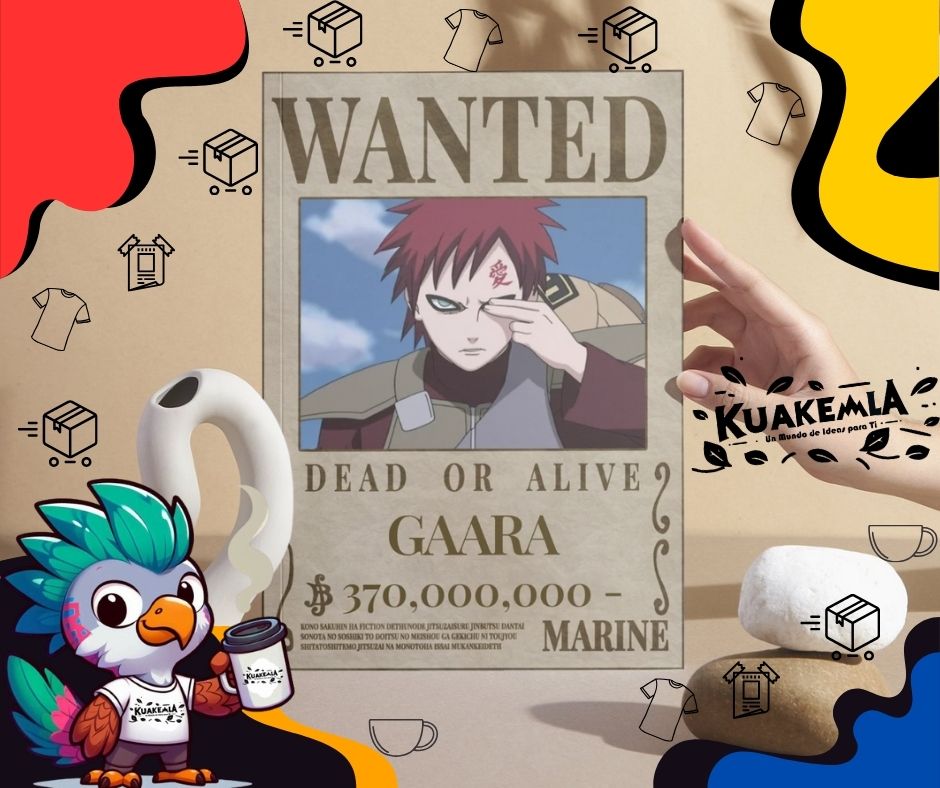 Combo de Posters Metalicos Naruto