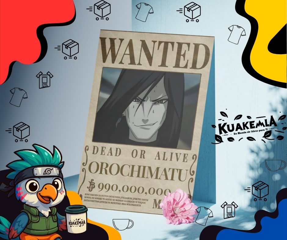 Combo de Posters Metalicos Naruto