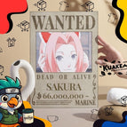 Poster Metalico Naruto / Sakura