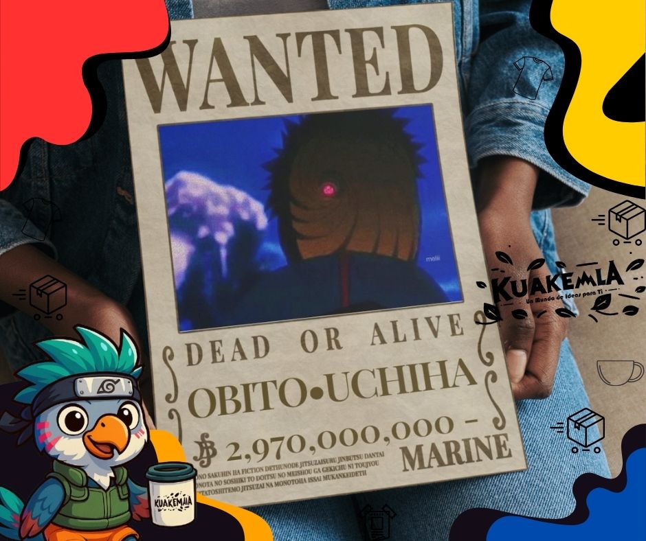 Combo de Posters Metalicos Naruto