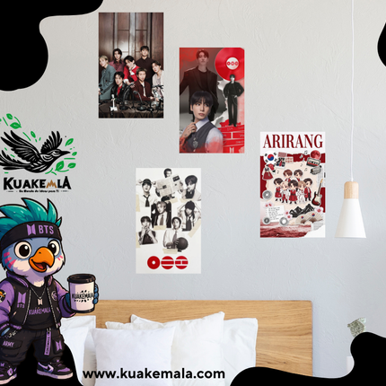 Pósters Metálicos de BTS